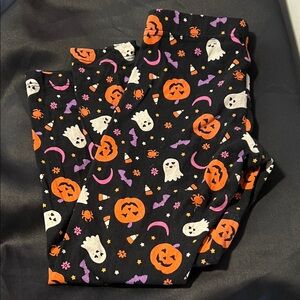 Wonder Nation Halloween Leggings - Black and Orange
